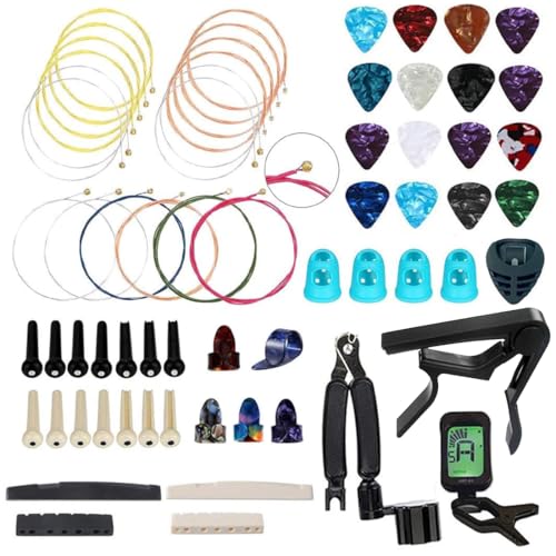 NERECNDENS 66PCS Guitar Accessories Kit